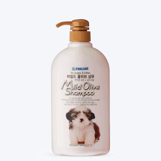 Forcans Mild Olive Shampoo For Puppies & Kitten