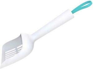 Cature Care by Nature Cat Litter Scoop, Sturdy and Easy to Clean Suitable for All Cat Litter Types White