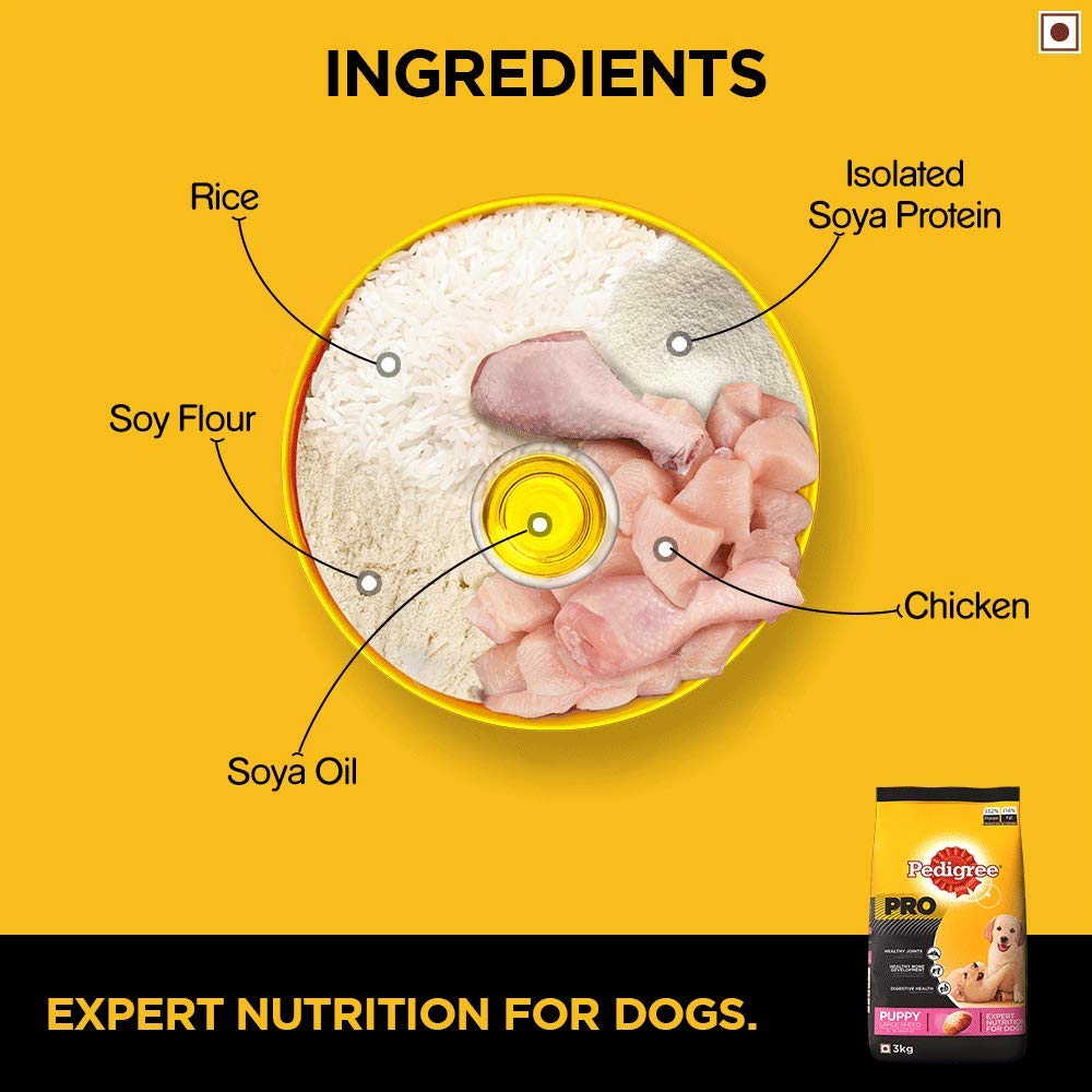 Pedigree PRO Expert Nutrition Dry Dog Food For Large Breed Puppy (3-18 Months)