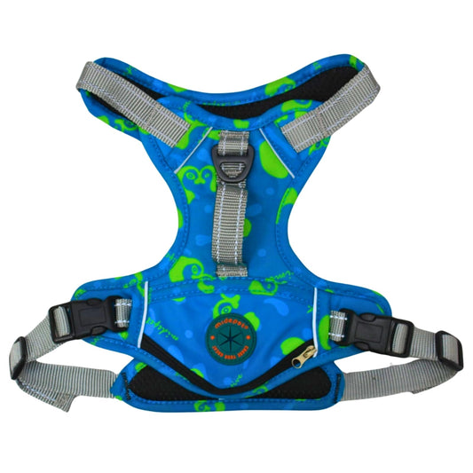 Cature Care by Nature No Pull Dog Harness, No Choke Reflective Dog Vest, Adjustable Pet Harnesses with Easy Control Padded Handle for Small Medium Large Dogs(Dark Blue, S)