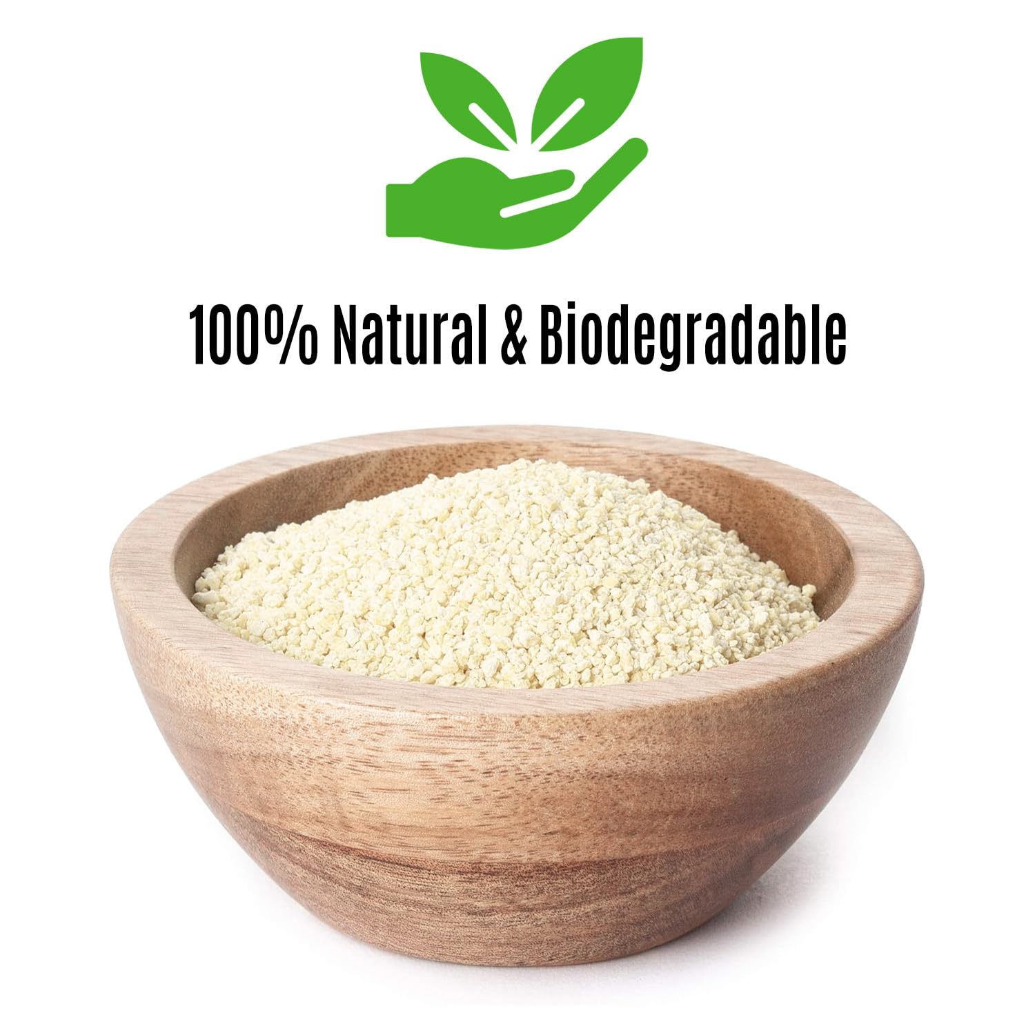 Cature Care by Nature Premium Natural Cassava Cat Litter, 3.75kg/6L, Dust Free, eco-Friendly Litter