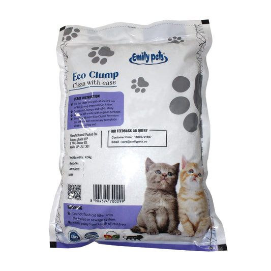 Emily Pets Fresh Scented Bentonite Cat Litter Levender 4.5kg