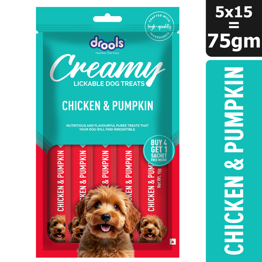 Drools Chicken & Pumpkin Creamy Dog Treats