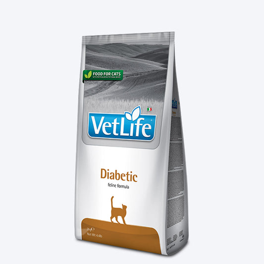 Farmina Vet Life Diabetic Dry Food For Cat - 2 kg