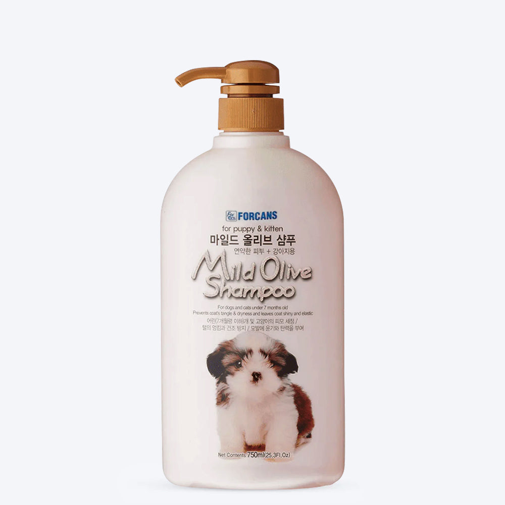 Forcans Mild Olive Shampoo For Puppies & Kitten