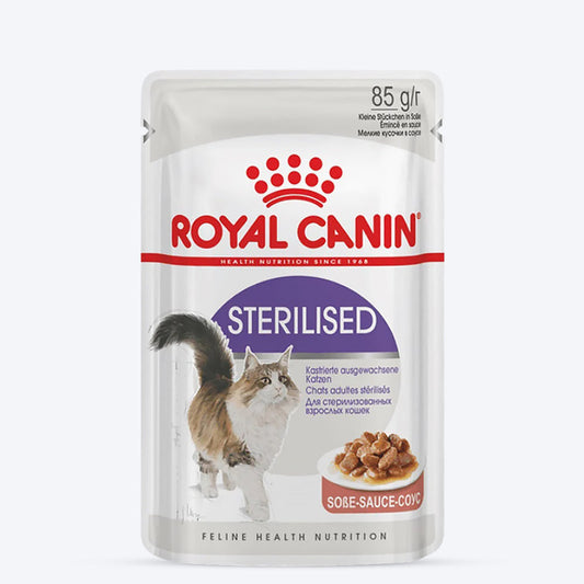 Royal Canin Sterilised/Neutered Wet Cat Food - 85 g packs